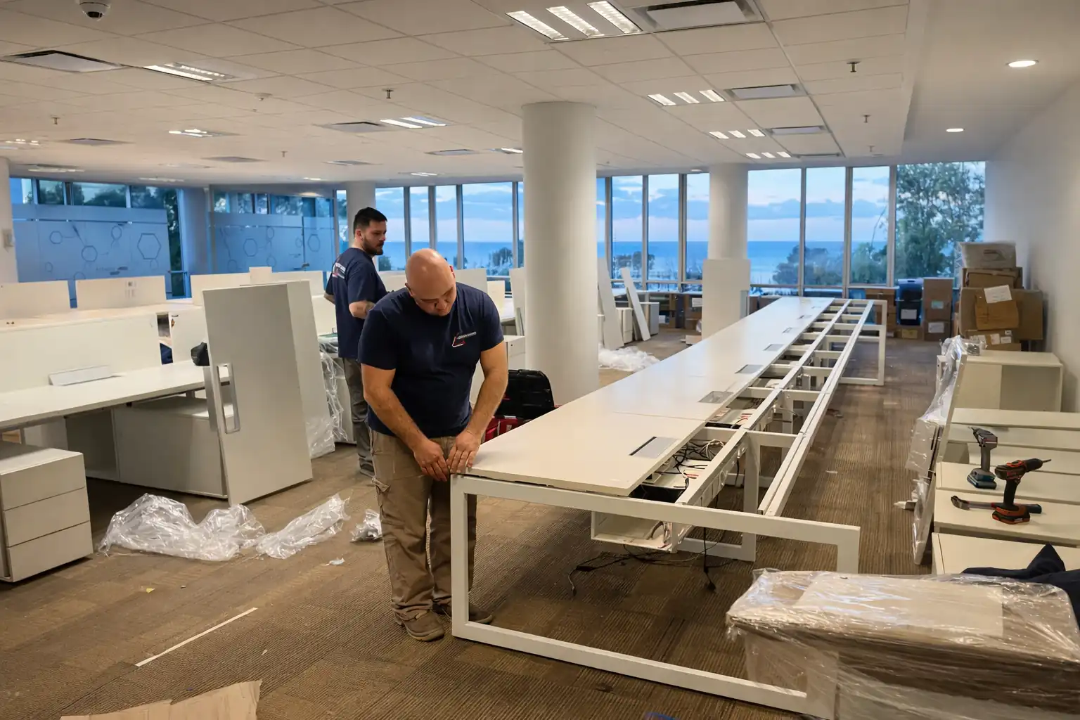 Traslado de oficinas y equipamiento corporativo Buenos Aires